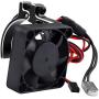 AllinRC Aluminum Heat Sink Cooling Fan with Thermal Sensor Clamp Heatsink for 42mm Diameter Motors fit 4268 4274 Brushless Motor (Black)