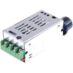 KNACRO 12V Motor Speed Controller,DC Motor Driver Board for Brush Motor 7V-60V 20A 420W PWM Control 12V 24V 36V 48V Regulator Cooling Fans Dimmer Governor Pulse Width Modulator with Adjust Knob
