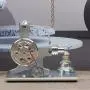 Sunnytech Hot Air Stirling Engine Motor Model Educational Toy Electricity Generator Colorful LED SC (SC005)