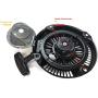 Pull Recoil Rewind Stater with Pulley Cup Assy Kit For Robin Subaru EX21 7HP 278-50201-20 00 Motor Rammer Trimmer Engine