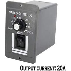 DC Motor Controller X0520 20A 12V24V36V48V Motor Speed Control PWM Variable Speed Switch