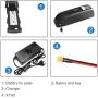 Jieoto E-Bike Pedelec Battery 36V 8AH, E-Bike Battery with USB Port BMS Protection Board Suitable and 2A Charger, for 250W/350W Electric Lithium Bike Battery Motors
