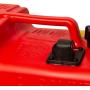 Scepter 08576 OEM Portable 3.2 Gallon Marine Fuel Tank For Outboard Engine Boats, 14-Inches x 10-1/2-Inches, x 9-Inches, Red