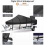 RVMasking Upgraded 600D Trailerable Waterproof Boat Cover Fits V-Hull,Tri-Hull, Runabout Boat (Length:17-19 Beam Width: up to 96