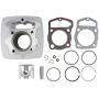 NICECNC Engine Cylinder Piston Top End Rebuild Kits Compatible with Honda CB125S 1976-1985,CL125S 1973-1974,XL125 1976 1977 1978,SL125 1971 1972 1973