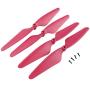 Upgrade Motors Main Blade Propellers for Hubsan H502E H502S Drone Replacement CCW CW with Metal Gear RC Quad Copter Spare Parts Set (4 Colors)
