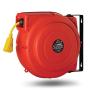 ReelWorks Extension Cord Reel Retractable 12AWG x 65 Foot 3C/SJT Heavy Duty Commercial Cable Triple Tap Connector Power 15A 125VAC 1875W