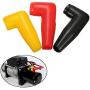 WSDMAVIS 6 Pcs Electric Guard Winch Motor Cable Terminal Boot Battery Terminal PVC Protection Cover Insulating Covers Random Color