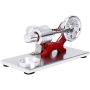 Sunnytech Hot Air Stirling Engine Motor Model Educational Toy Electricity Generator Colorful LED SC (SC004)