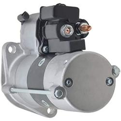 Rareelectrical NEW 10 TOOTH 12V STARTER COMPATIBLE WITH CUMMINS INDUSTRIAL ENGINES ISF SERIES 2.8 4996706