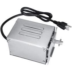 Zerodis 50-70KGF Outdoor Rotisserie Kit Stainless Steel BBQ Rotisserie Motor Electric Roaster Barbecue Motor Roast Meat Grill (3-4RPM)(US)