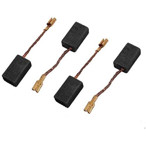 uxcell 2 Pairs Electric Drill 6mm x 9mm x 16mm Motor Carbon Brushes Spare Part