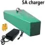 Jieoto Lithium Battery Pack 24V 48AH Ebike Lithium Battery Pack Electric Bike Battery with Charger, for 200W ~ 500W Motor Electric Bike Motorcycle Scooter