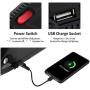 Jieoto Electric Bike Battery Pack 36V 20Ah Cells Front Rear Hub/Mid Drive Bicycle Motor Kit with Charger XT60 Plug