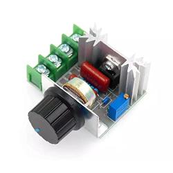 DUTTY 2000W AC Motor Speed Controller 50-220V 2 Adjustable Motor Speed Controller Voltage Regulator