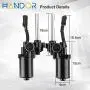 Handor Pair Front & Left Driver Power Running Board Motor Compatible with Ford F150 2007-2014 Replacement# AL3Z16A506A AL3Z16A507A