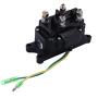 GSKMOTOR Winch Solenoid Relay 12V 250A for ATV UTV SUV Jeep Trailer Hydraulic Pump Lift Jack, Replace OEM Part # 63070 62135 74900 2875714 70715 with Waterproof Protecting Caps