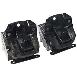 Engine Mount Set of 2 with Heat Shield - Compatible with Chevy, Cadillac & GMC Vehicles - 07-14 Escalade, Silverado, Suburban, Tahoe, Sierra, Yukon - Replaces 15854941, A5365 - Left and Right Mounts