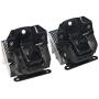 Engine Mount Set of 2 with Heat Shield - Compatible with Chevy, Cadillac & GMC Vehicles - 07-14 Escalade, Silverado, Suburban, Tahoe, Sierra, Yukon - Replaces 15854941, A5365 - Left and Right Mounts
