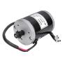 Alomejor 24V 100w Brushed Motor High Speed Brush Motor with Belt Pulley for Electric Bike Scooter E-Bike Controller