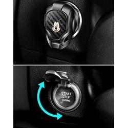 luoji for Mickey Mouse Car Engine Start Button Cover General Motors Ignition 54738 0