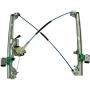 Silverado Front Power Window Regulator with Motor Assembly Compatible with Silverado Tahoe Suburban Avalanche 1500 2500 3500 00-06 Cadillac Escalade 02-06 GMC Yukon XL
