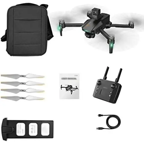QUITOKA RC Drone 4K HD Camera Brushless Motor GPS Positioning 800m High Altitude Flight 3000m Flight Distance High-Altitude Delivery Suitable for Boys Girls and Adults