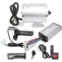 BTER Electric Brushless DC Motor Kit, 48V 2000W 4500rpm High Speed Brushless Motor Controller with 34A Controller and Throttle, Professional Electric Scooter Motor for Electric Scooter, E-Bike
