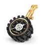 Tire Pressure Gauge 60 PSI, ATsafepro Legible Analog Tire Pressure Gauge Glow in The Dark, Mechanical Tire Gauge for Cars,Bicycle,Motorcycles