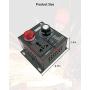 AC 110v 4000w Variable Fan Speed Controller Variable Voltage Regulator Adjustable Voltage Controller