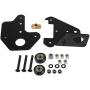 Yuhoo Motor Bracket Fixed Mount Plate Spare 3D Printer with Pulley Nut Home Office Replacement Parts Upgrade Left X Axis Aluminum Durable sy Install for Creality CR10 S4 S5
