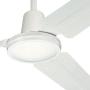 Westinghouse Lighting Westinghouse 7812700 Jax, Modern Industrial Style Ceiling Fan and Wall Control, 56 Inch, White Finish