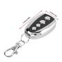 Remote Control for Automatic Sliding Gate Opener Hardware,Garage Door Remote Control 433MHz Cloning Key Garage Door Gate Opener Security Alarm Cloning Key Lock Remote Controller
