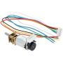 Jutagoss 1Pcs Miniature Gear Motor GA12-N20 DC Gear Motor 12V 300RPM Encoder Speed Velocity Measurement Mini Car Balance Motor