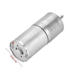 1Pcs 25mm DC 12V 25GA-370 Low Speed Metal Gear Motor for Electronic Lock Electric Toy Car Children Motorcycle(12V 1000RPM)