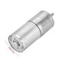 1Pcs 25mm DC 12V 25GA-370 Low Speed Metal Gear Motor for Electronic Lock Electric Toy Car Children Motorcycle(12V 1000RPM)