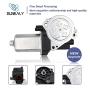 676061 RV Step Motor Replacement Kit for kwikee，214-1001 RV Stair Entry Step Gear Motor Compatible with 1101428（One Year Guarantee ）