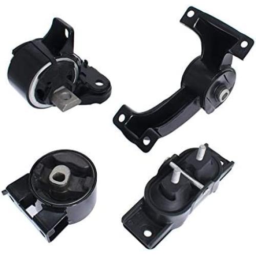 4-Pack Engine Motor & Trans Mount Set Fit for 2009-2010 Dodge Journey 2.4L(FWD) 3.5L(at) 3165, 3183, 3168, 3155