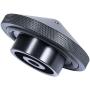 PIILOO Eliminator Trolling Motor Prop Nut Aluminum Compatible with MinnKota 35-70 lb Models (GFEL-MKS-BK-DP)