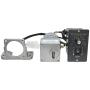 Bemonoc Electric 110V AC Gear Motor Variable Speed 6W 50/60HZ 27/33RPM Adjustable CW/CCW Controller Geared Motor and Bracket Combo