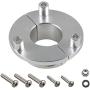 UAUS Silver 36mm CNC Adaptor For 1.5 Inch 66cc 80cc Motorized Bike Bicycle