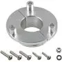 UAUS Silver 36mm CNC Adaptor For 1.5 Inch 66cc 80cc Motorized Bike Bicycle