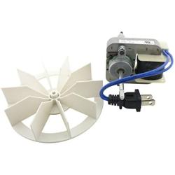 Nutone Broan Replacement Vent Fan Motor and Blower Wheel # 97012041, 50 CFM.9 amps 120 Volts, 9 Amp/120V