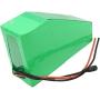 Jieoto 48V 15Ah E-Bike Lithium Battery Pack, Electric Bicycle Scooter Battery with Charger, for Electric Bicycle 250W 350W 500W 800W Motor