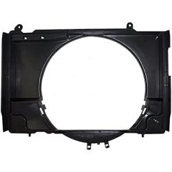 Brock Replacement Upper Radiator Fan Cooling Shroud Compatible with 1998-2004 Frontier Pickup Truck 3.3L 21476-4S110 NI3110116