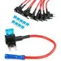 Nilight 12V Car Add-A-Circuit Fuse Tap Adapter Mini Atm Apm Blade Fuse Holder-10 Pack, 2 Years Warranty Nilight 12V Car Add-A-Circuit Fuse Tap Adapter Mini Atm Apm Blade Fuse Holder-10 Pack, 2 Years Warranty