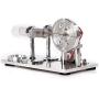 Sunnytech Hot Air Stirling Engine Motor Model Educational Toy Electricity Generator Colorful LED SC02M-SC001