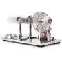 Sunnytech Hot Air Stirling Engine Motor Model Educational Toy Electricity Generator Colorful LED SC02M-SC001