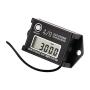 HonorMeet Digital LCD Inductive Hours Tachometer with Maintenance Reminder, Waterproof Design for Gas Engine Powered Lawn Mower Generator Compressor Chainsaw ATV Motorcycle and Snowblower etc.