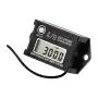 HonorMeet Digital LCD Inductive Hours Tachometer with Maintenance Reminder, Waterproof Design for Gas Engine Powered Lawn Mower Generator Compressor Chainsaw ATV Motorcycle and Snowblower etc.